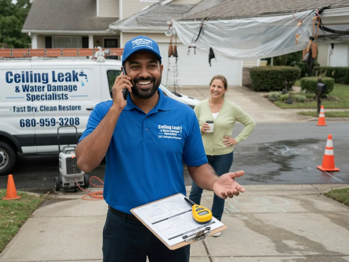 Ceiling Leak Cleanup Timber Lake, SD FAQs
